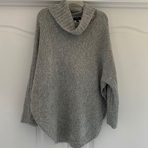 Women’s fleece pullover shawl/sweater